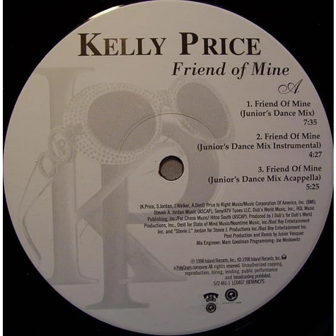 Kelly Price - Friend Of Mine