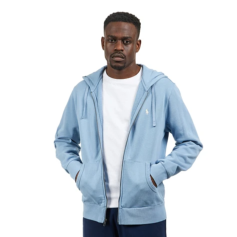 Polo Ralph Lauren - Loopback Terry Full-Zip Hoodie (Channel Blue