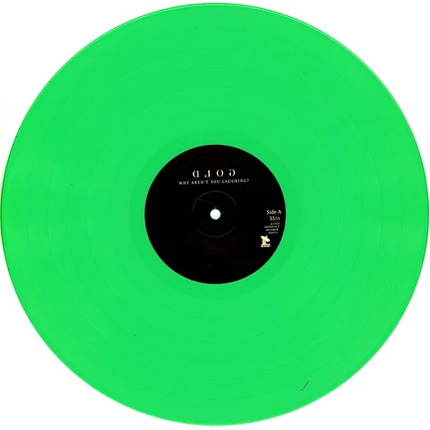 GGGOLDDD (GOLD) - Why Aren't You Laughing? Green Vinyl Edition