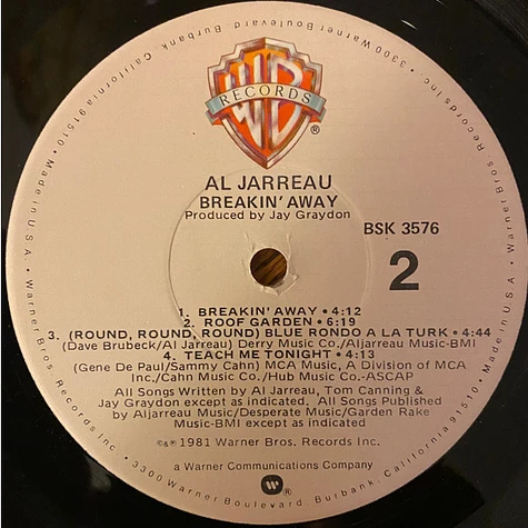 Al Jarreau - Breakin' Away