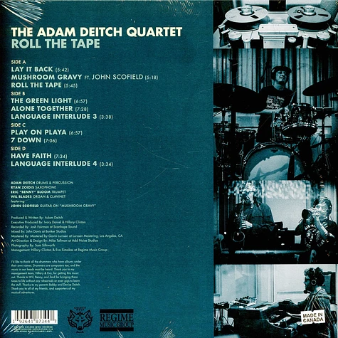 The Adam Deitch Quartet - Roll The Tape