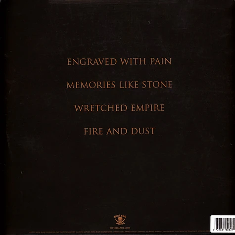 Morne - Engraved With Pain Smoke Vinyl Edition