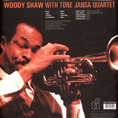 Woody Shaw With Tone Jansa Quartet - Woody Shaw With Tone Jansa Quartet