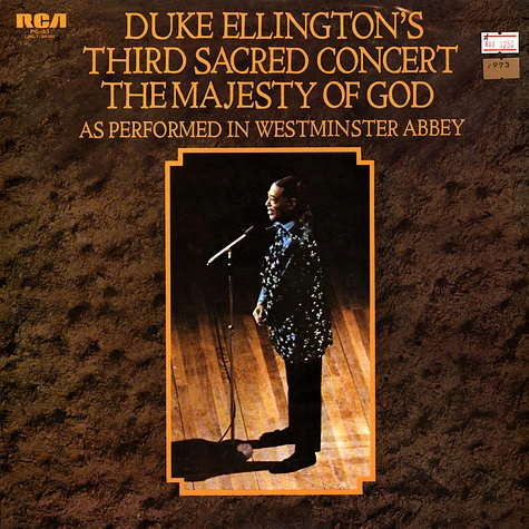 Duke Ellington And His Orchestra - Duke Ellington's Third Sacred Concert, The Majesty Of God, As Performed In Westminster Abbey