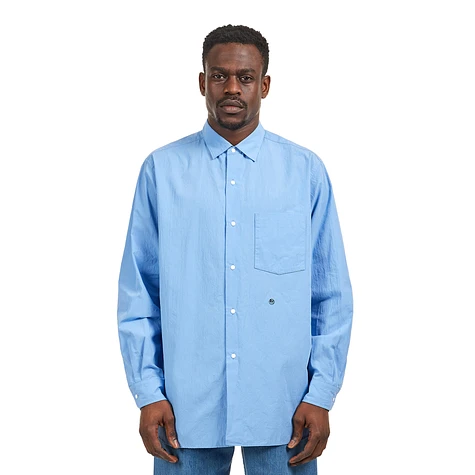 nanamica - Regular Collar Wind Shirt (Sax) | HHV