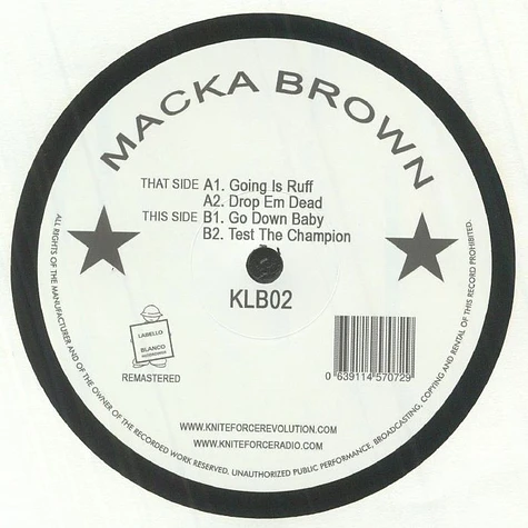 Macka Brown - Part 2 EP