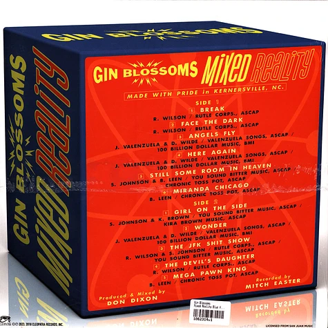 Gin Blossoms - Mixed Reality Blue Vinyl Edition Orange Splatter Vinyl Edition