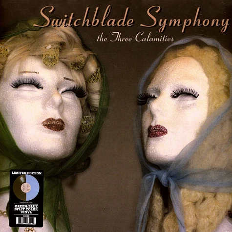 Switchblade Symphony - The Three Calamities Green Blue Vinyl Edition Split Vinyl Edition