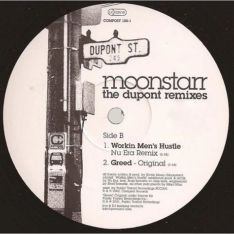 Moonstarr - The Dupont Remixes