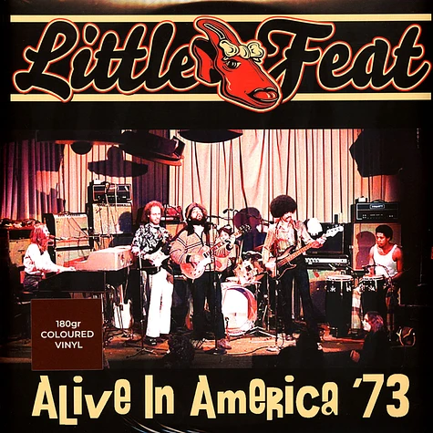 Little Feat - Alive In America Coral Red Vinyl Edition