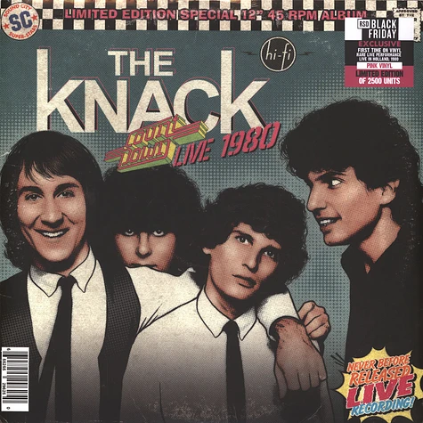 Countdown Live 1980 (Pink Vinyl) - The Knack (LP) - VP Reggae