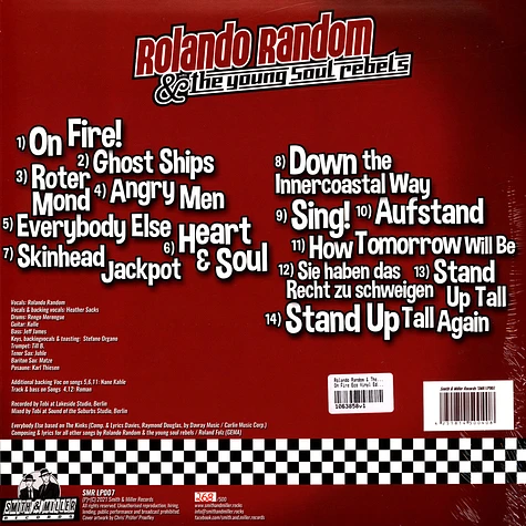 Rolando Random & The Young Soul Rebels - On Fire Eco Vinyl Edition