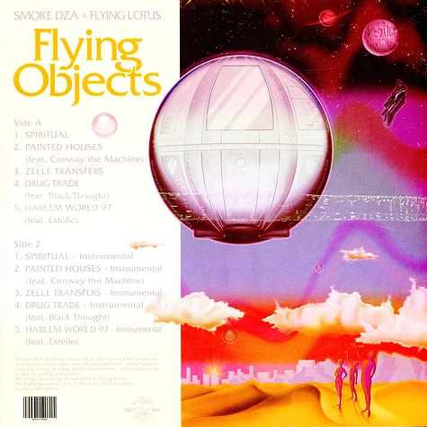 Smoke Dza & Flying Lotus - Flying Objects