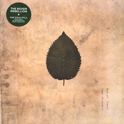 The Boxer Rebellion - The Cold Still Remastered Forest Green Vinyl Edition