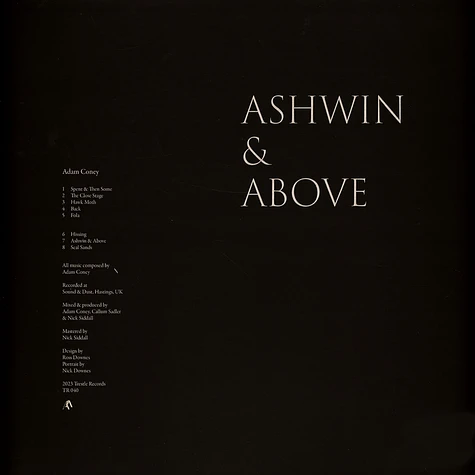 Adam Coney - Ashwin & Above