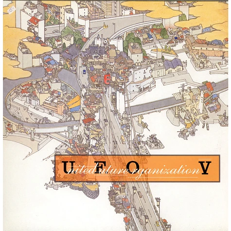 United Future Organization - V - Vinyl 2LP - 2002 - UK - Original 