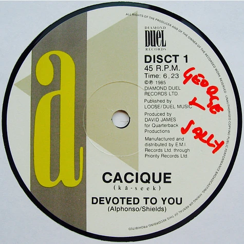 Cacique - Devoted To You