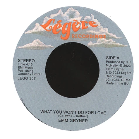 Emm Gryner - What You Won't Do For Love