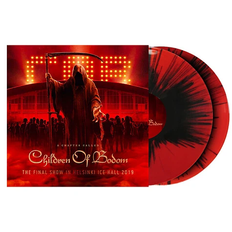 Children Of Bodom - A Chapter Called Children Of Bodom Helsinki 2019 Red w/ Black Splatter Vinyl Edition