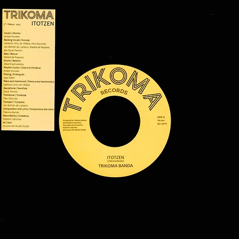 Trikoma Banda - Itotzen