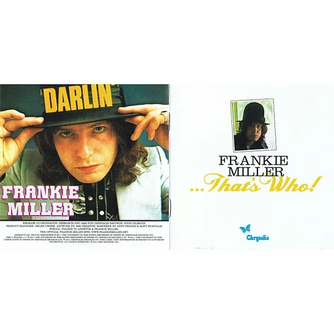 Frankie Miller - Frankie Miller ...That's Who! The Complete Chrysalis Recordings (1973-1980)
