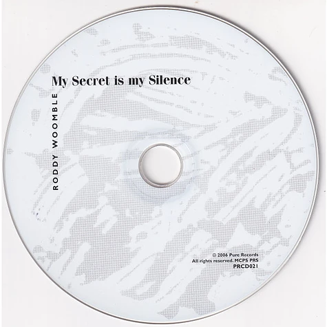 Roddy Woomble - My Secret Is My Silence