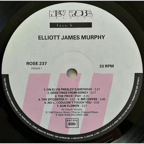 Elliott Murphy - 12