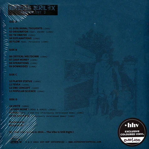 Homeliss Derilex - Fraudulent 2 HHV Exclusive Splatter Vinyl Edition