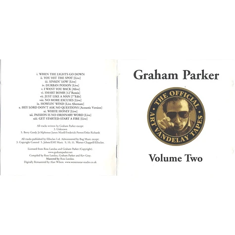 Graham Parker - The Official Art Vandelay Tapes Volume Two