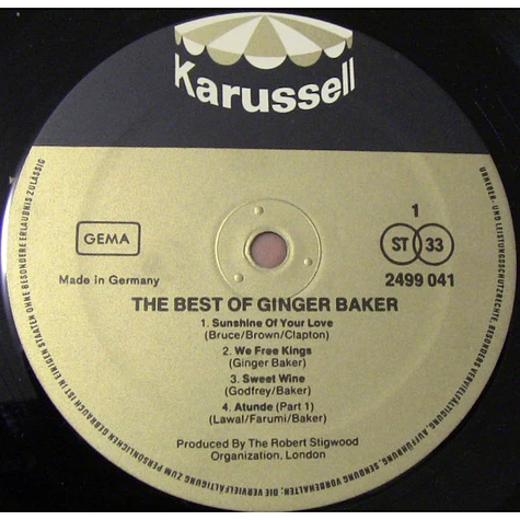 Ginger Baker - The Best Of Ginger Baker