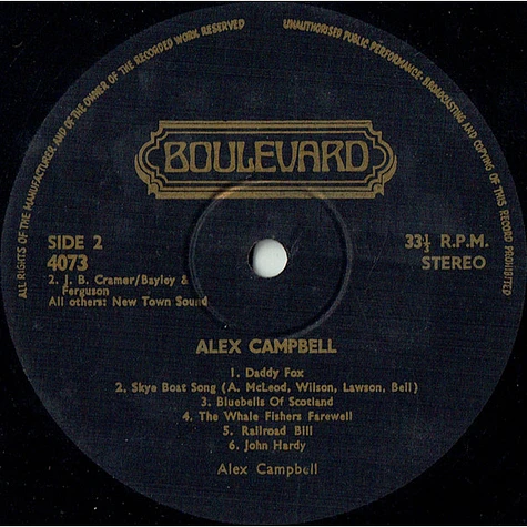 Alex Campbell - Alex Campbell At His Best