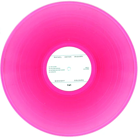 Rafael Anton Irisarri - Midnight Colours Transparent Magenta Vinyl Edition