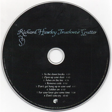 Richard Hawley - Truelove's Gutter