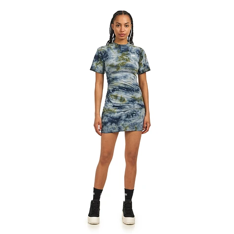 Patta - Femme Ruched Tie Dye T-Shirt Dress