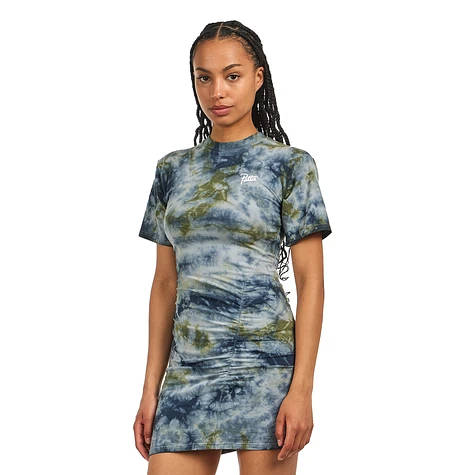 Patta - Femme Ruched Tie Dye T-Shirt Dress