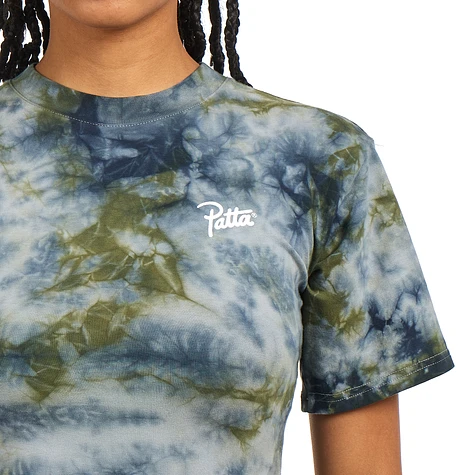 Patta - Femme Ruched Tie Dye T-Shirt Dress