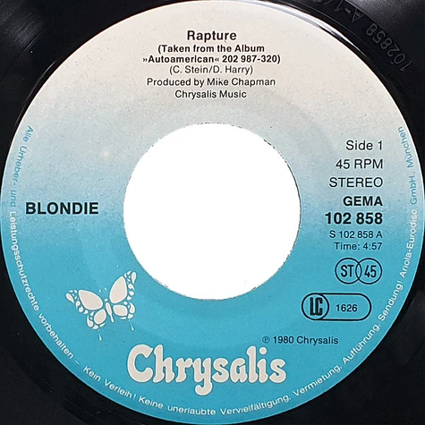 Blondie - Rapture