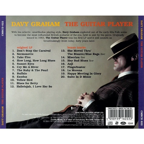 Davy Graham - The Guitar Player