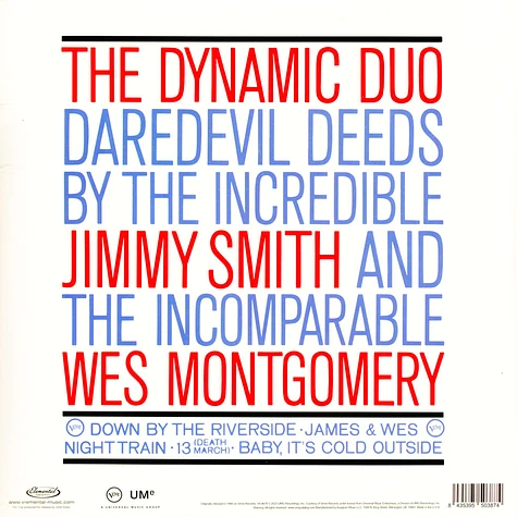 Jimmy Smith / Wes Montgomery - Jimmy & Wes: The Dynamic Duo