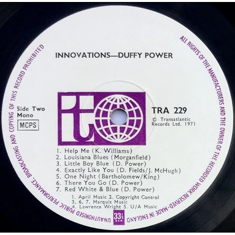 Duffy Power - Innovations