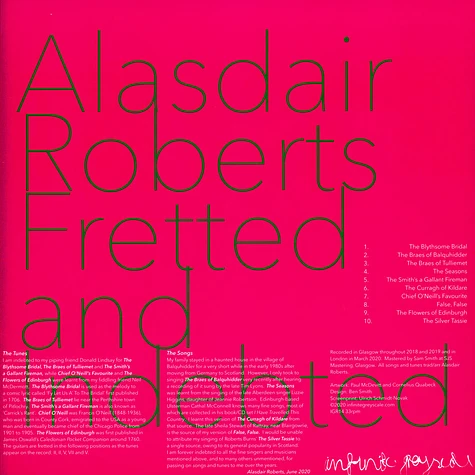 Alasdair Roberts - Fretted And Indebted