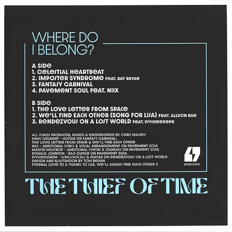The Thief Of Time - Where Do I Belong