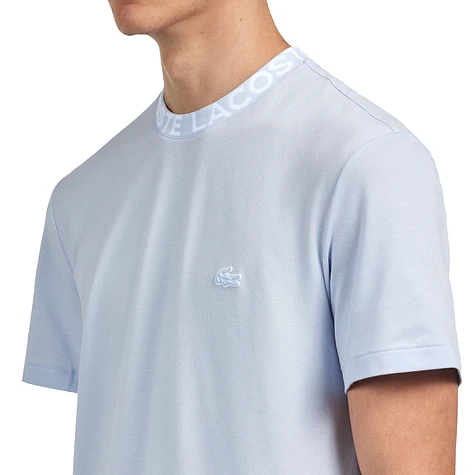 Lacoste - Ultralight Jacquard Collar T-Shirt