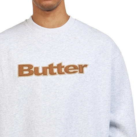 Butter Goods - Felt Logo Applique Crewneck