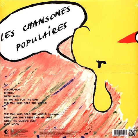 Elektricni Orgazam - Les Chansones Populaires Yellow Vinyl Edtion