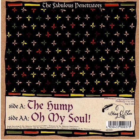 The Fabulous Penetrators - The Hump / Oh My Soul