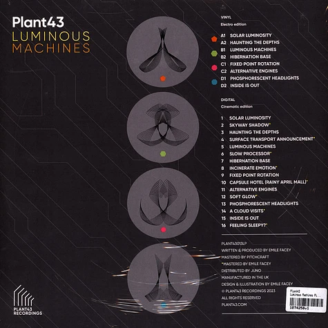Plant43 - Luminous Machines Pink Flurolescent Vinyl Edition
