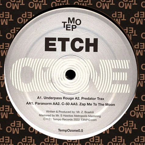 Etch - Predator Trax Clear Vinyl Edtion