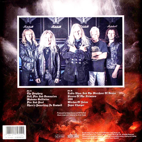 Saxon - Hell, Fire & Damnation Red Vinyl Edition