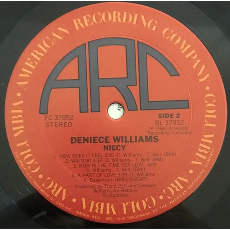 Deniece Williams - Niecy